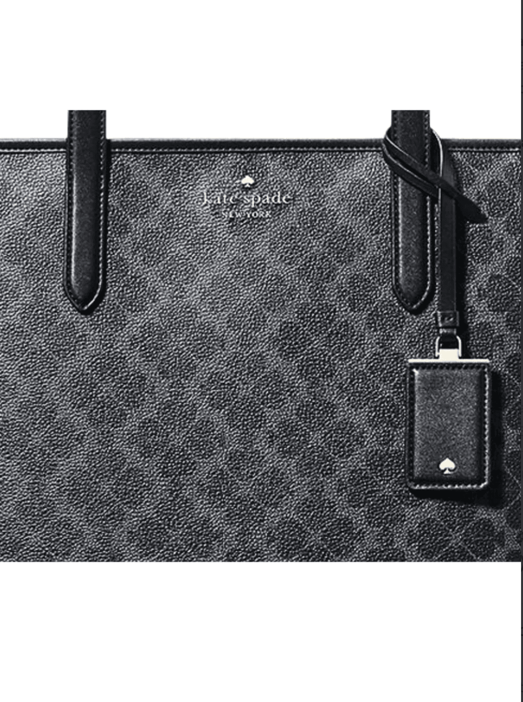 Kate Spade Flower Tote Black – Balilene PVC