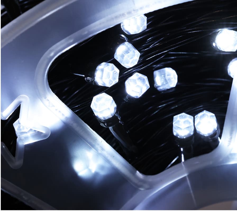 Luces de 240 Led Blancas de 50 metros