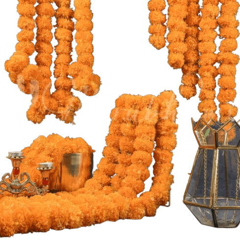 Tira de flores artificiales