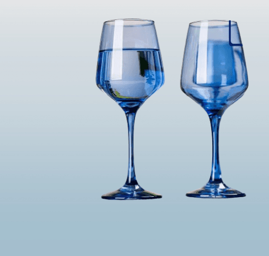 Copas de Vino de Cristal 12 onzas