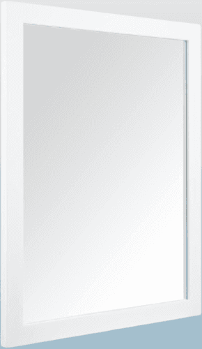 Espejo rectangular de pared enmarcado