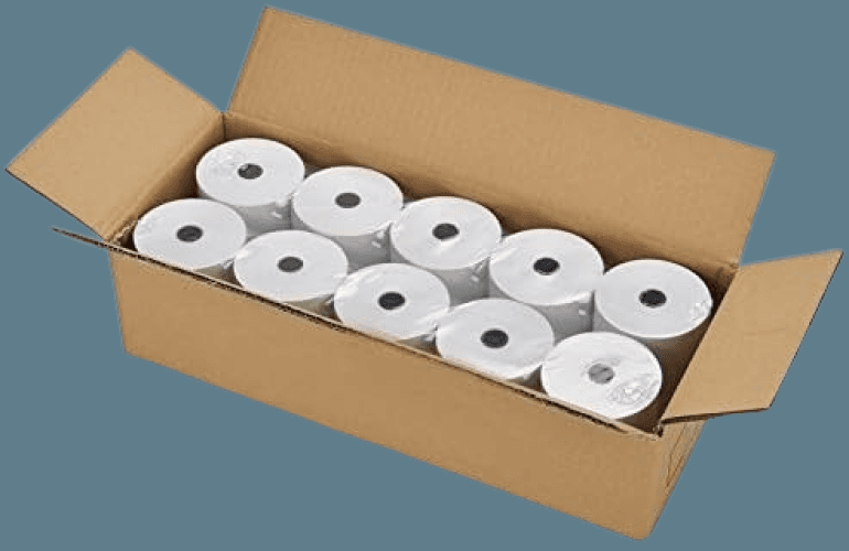 Rollos de papel termico para recibos 3-1/8 x 230 pies