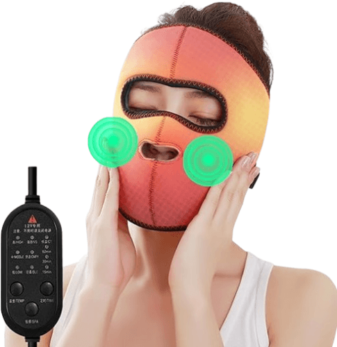 Mascara Facial de Masaje Termico
