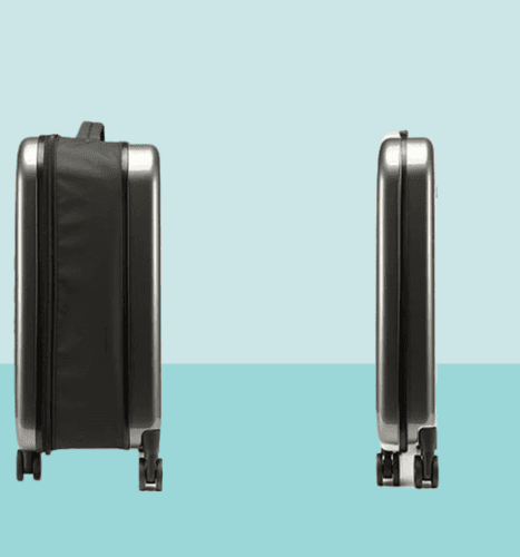 Equipaje plegable portatil de 22 x 14 x 9