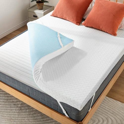 Cubrecolchon Queen de 3 pulgadas espuma viscoelastica