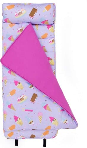 Alfombrilla para siesta con almohada para ninos y ninas