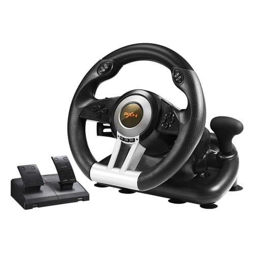 Volante para juegos de coches de carreras PXN