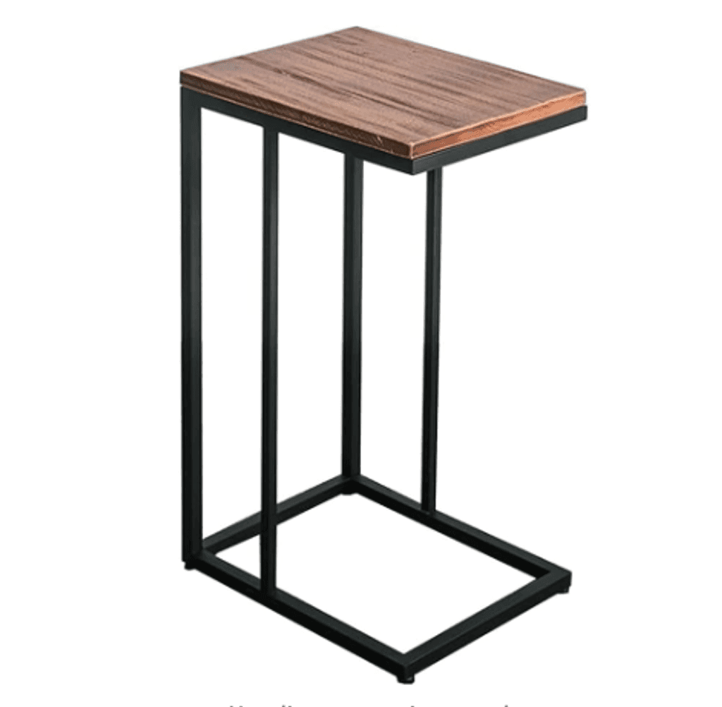 Mesa auxiliar en forma de C