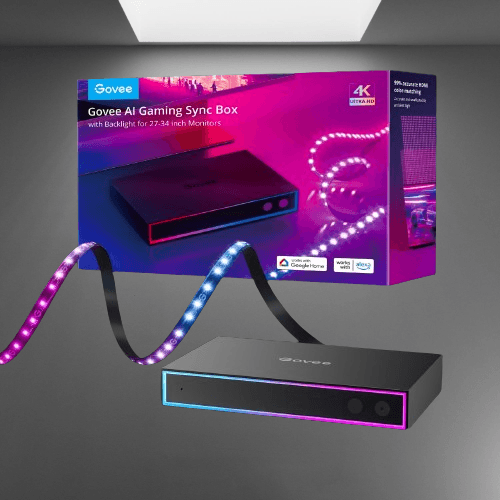 Govee AI Gaming Sync Box Backlight 27-34" Monitores RGBIC Ti