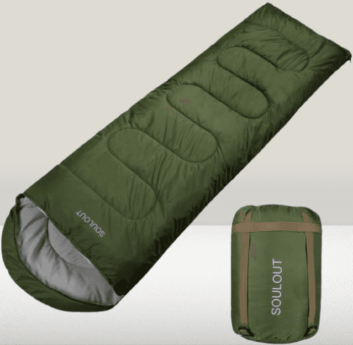 Saco de dormir 3-4 estaciones clima calido y frio ligero