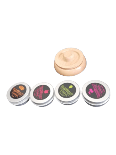 Kit de ahumador de coctel con virutas de madera de 4 sabores