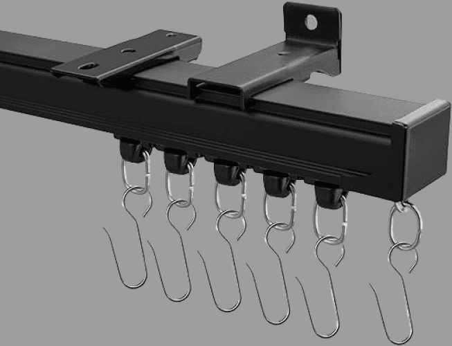 Riel de cortina de techo soporte de techo para cortina