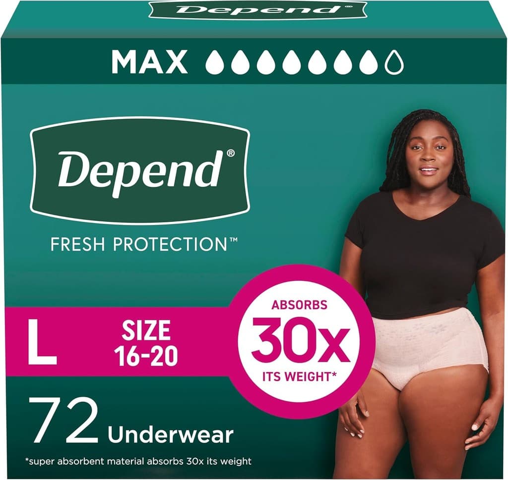 Ropa interior de incontinencia para mujeres