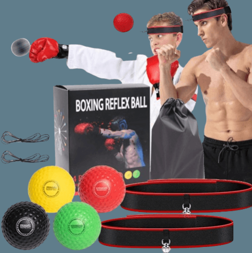 Pelota refleja de boxeo para ninos y adultos