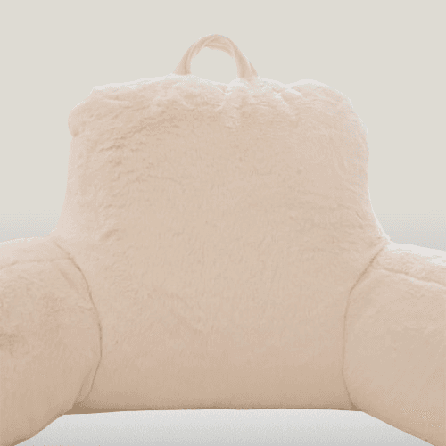 Almohada de lectura de piel sintetica