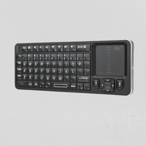 Mini teclado Bluetooth retroiluminado 2.4 GHz