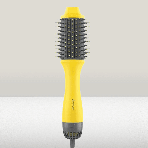 Secador ovalado ligero amarillo