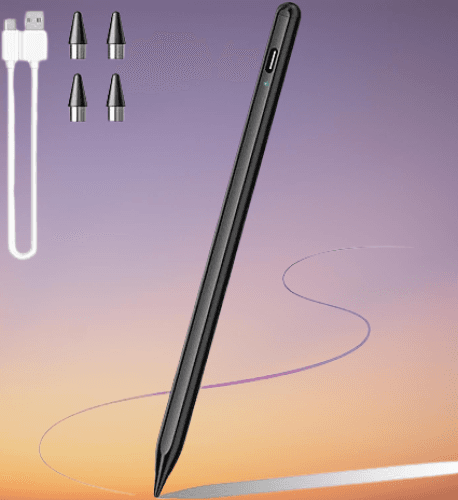 Bolígrafo para tableta compatible con pantallas táctiles Android e iOS color negro marca DRYMOKINI