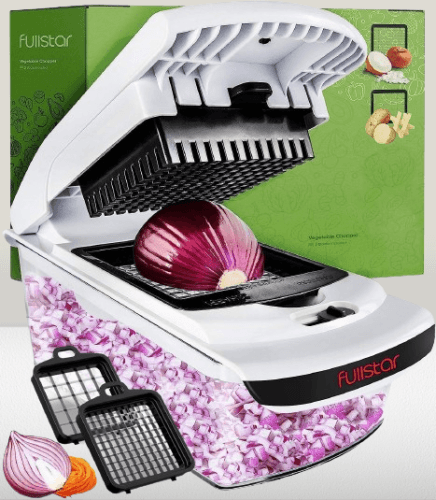 Picador de verduras (2 en 1 blanco)