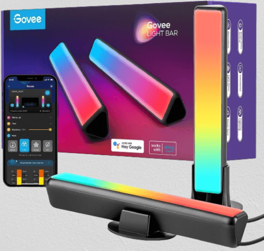 Barras de luz LED inteligentes funcionan con Alexa y Google