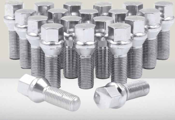 20 Pernos de rosca M12 1.5.x28mm 20 lugs