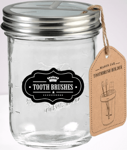 Soporte para cepillos de dientes acero inoxidable
