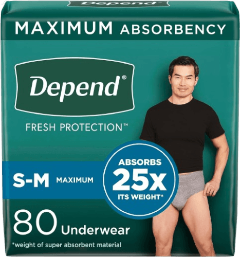 Ropa interior de incontinencia para adultos. Tamaño S-M