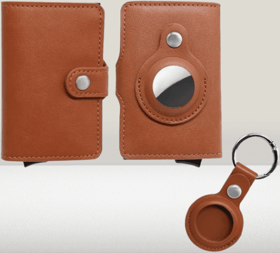 Cartera inteligente para hombre color café