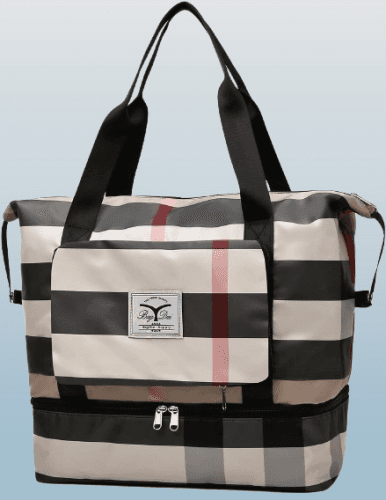 Nueva bolsa de viaje plegable de separación seca/húmeda
