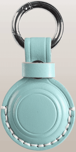 Soporte de cuero genuino para Airtag de Apple