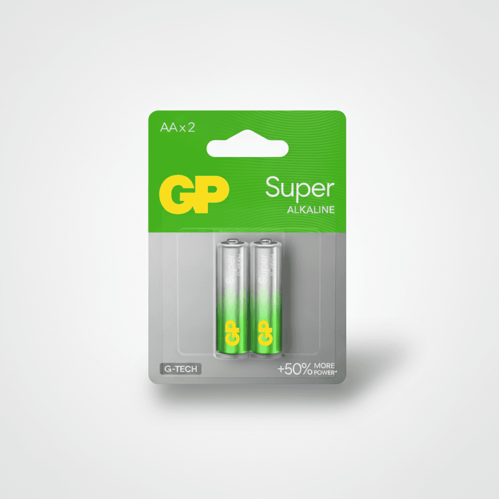 Batería GP AA x 2 Super Alcalinas